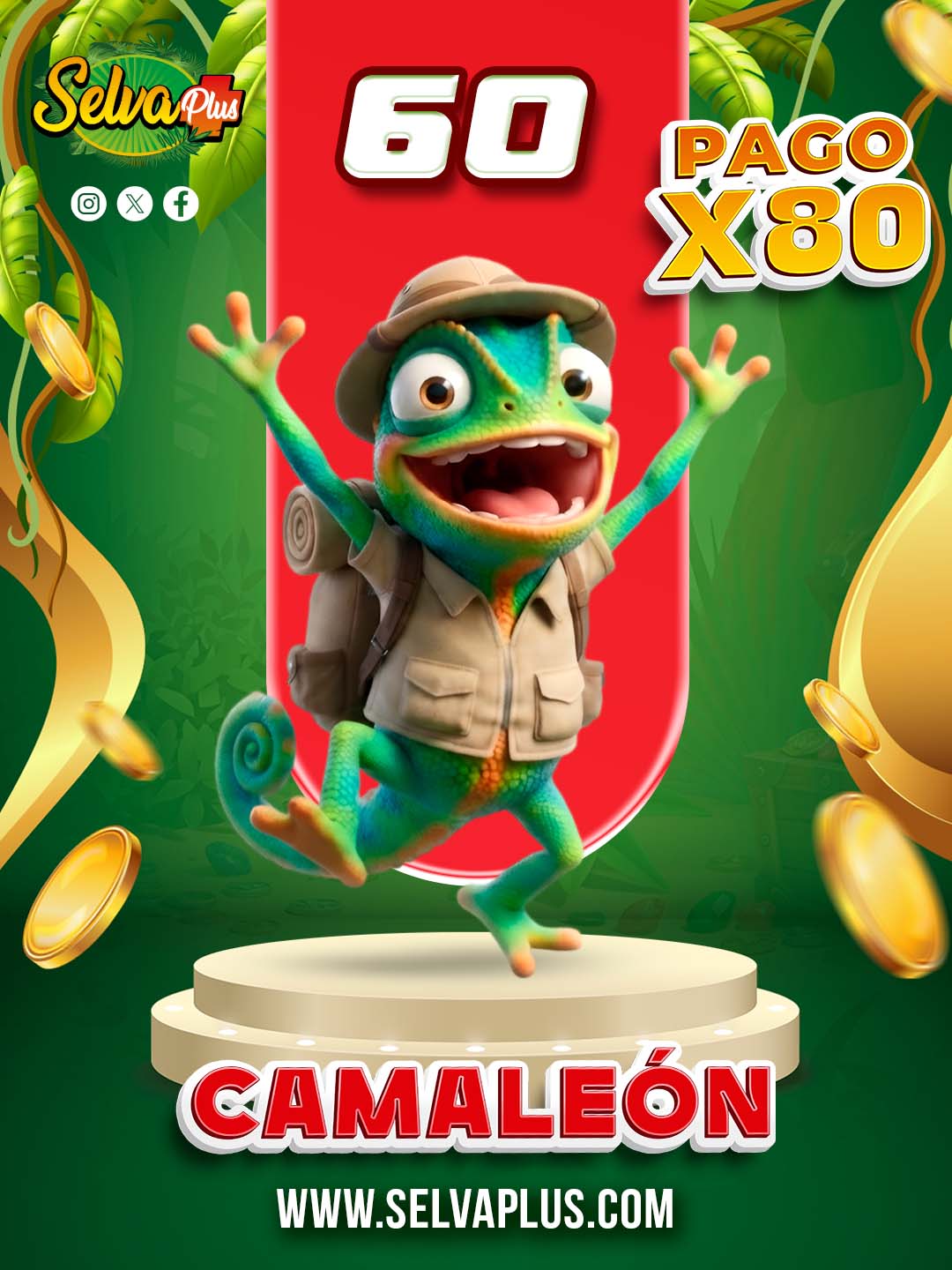 Selva Plus — 60 CAMALEÓN