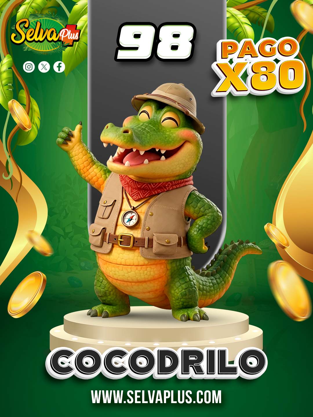 Selva Plus — 98 COCODRILO